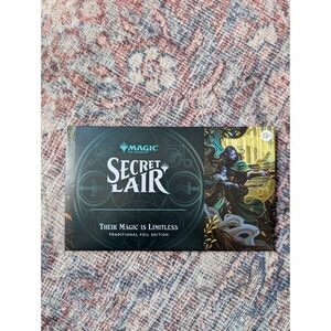 Magic The Gathering Secret Lair Their Magic Is Limitless Traditional Foil Sealed